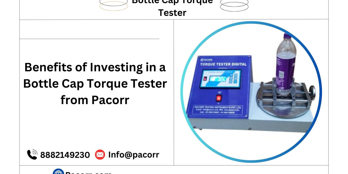Understanding the Importance of Bottle Cap Torque Testing Why the Bottle Cap Torque Tester is Essential for Quality Assu