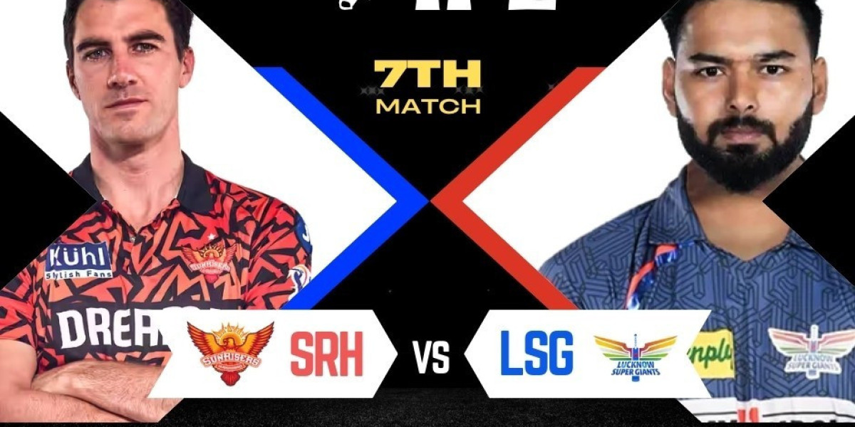 Cricket Fever: Preview of Sunrisers Hyderabad vs Lucknow Super Giants in the 7th Match with Reddy Book Id IN 2025.