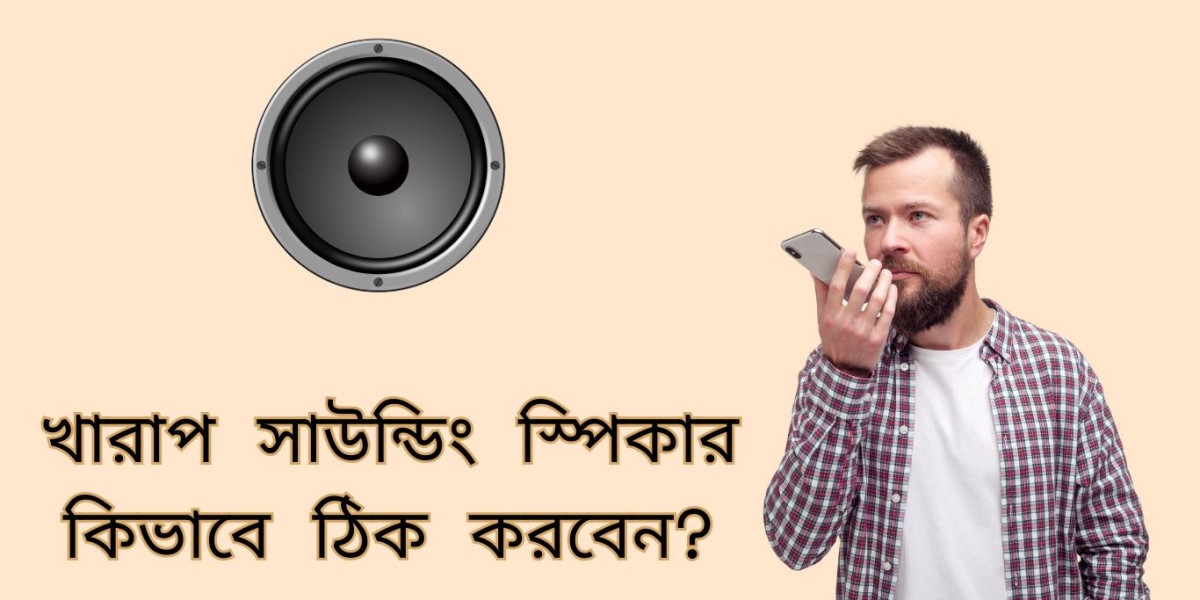 খারাপ সাউন্ডিং স্পিকার কিভাবে ঠিক করবেন?