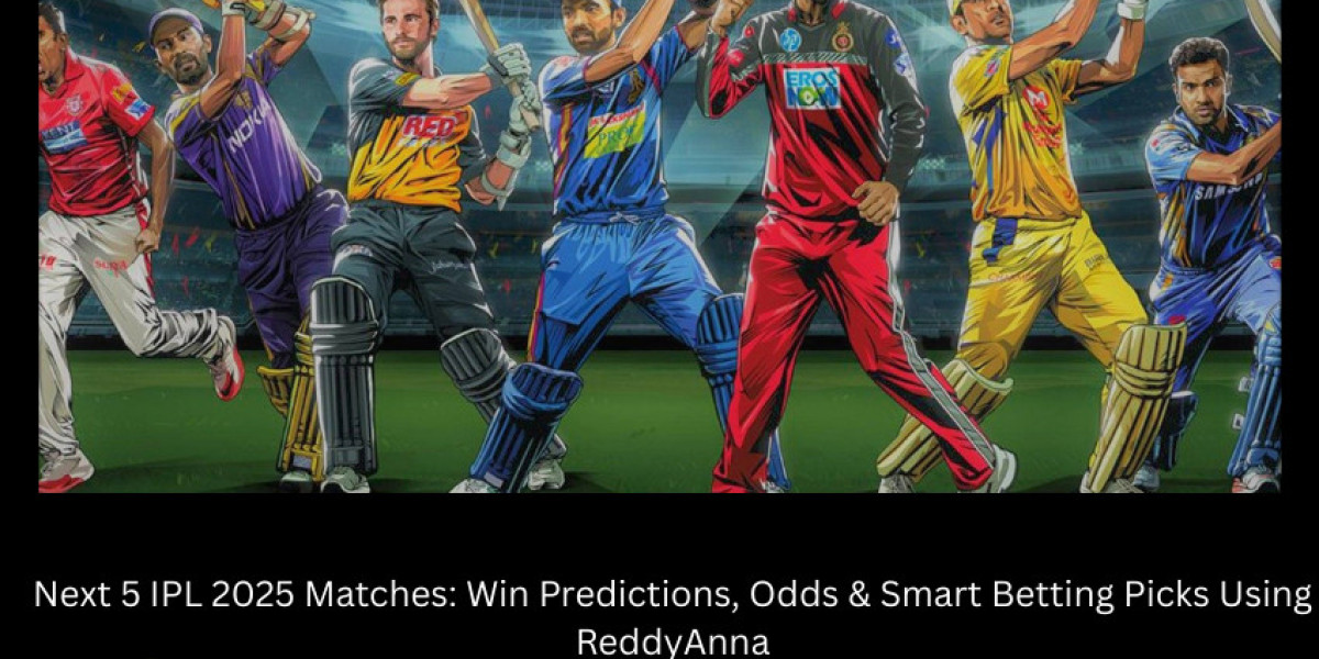 Next 5 IPL 2025 Matches: Win Predictions, Odds & Smart Betting Picks Using ReddyAnna